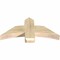 Ekena Millwork Bellingham Rough Sawn Timber Gable Bracket, Douglas Fir, 36"W x 16"H x 4"D x 6"F, 11/12 Pitch GBW036X16X0406BEL00RDF - alternate 2